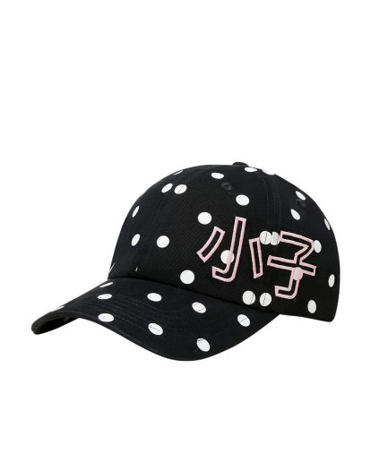 K1R1N "THE KID" DOT EMBROIDERY BASEBALL CAP